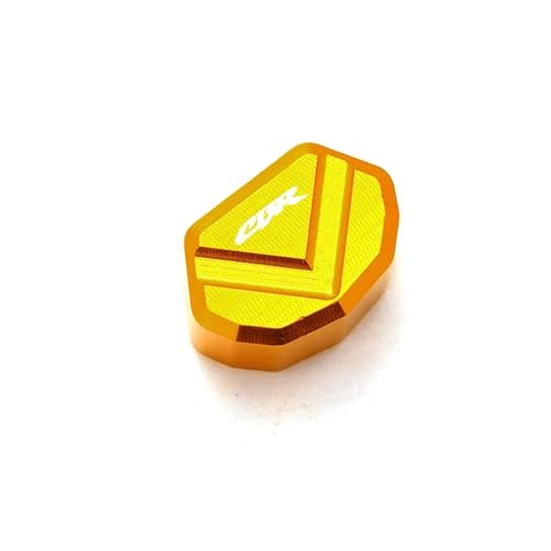 NARDEDP Motorradschalterknopf Blinkerschalter Schlüsselkappe Kompatibel mit CBR 600RR 1000RR CB500X CB500F CB650R CBR650R CB1100(Gold-CBR) von NARDEDP