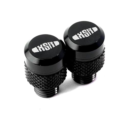 NARDEDP Motorradzubehör Spiegellochstopfen Schrauben Bolzen XSR700 XSR900 Kompatibel mit XSR 700 900 2015-2021(Black-XSR T) von NARDEDP