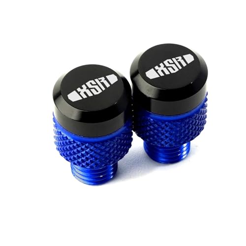 NARDEDP Motorradzubehör Spiegellochstopfen Schrauben Bolzen XSR700 XSR900 Kompatibel mit XSR 700 900 2015-2021(Blue-XSR T) von NARDEDP