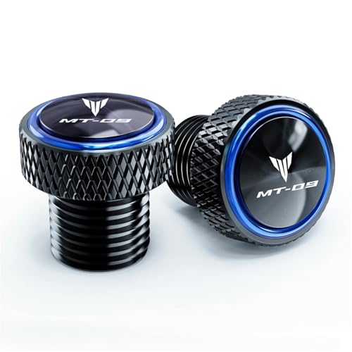 NARDEDP Schrauben for die Abdeckung des Motorradspiegellochs M10 * 1,25, kompatibel mit MT07 MT09 MT10 MT15 MT 07 09 10 SP FZ07 FZ09(Champagne) von NARDEDP
