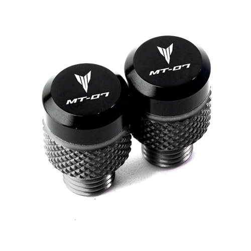 NARDEDP Schrauben for die Abdeckung des Motorradspiegellochs M10 * 1,25, kompatibel mit MT07 MT09 MT10 MT15 MT 07 09 10 SP FZ07 FZ09(Pink) von NARDEDP