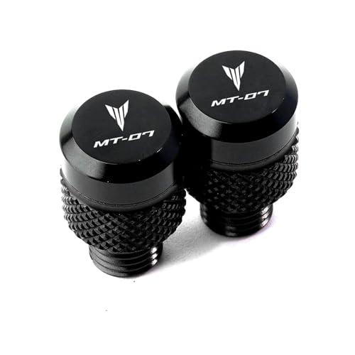 NARDEDP Schrauben for die Abdeckung des Motorradspiegellochs M10 * 1,25, kompatibel mit MT07 MT09 MT10 MT15 MT 07 09 10 SP FZ07 FZ09(SKY BLUE) von NARDEDP
