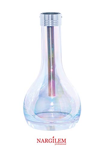 NARGILEM (Gewinde NPS Shisha, Shiny Clear Bowl von NARGILEM