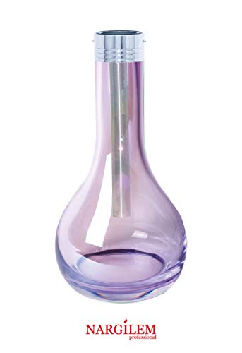 NARGILEM (Gewinde NPS Shisha, Shiny Purple Bowl von NARGILEM