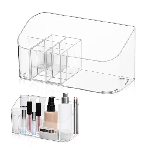 NAROSEBE Organizer per Trucchi con 9 Scomparti Organizer per Cosmetici Trasparente Acrilico Organizer Trucchi Portaoggetti per il Trucco Contenitori per Cosmetici per Comò Camera da Letto e Bagno NAROSEBE Organizer per Trucchi con 9 Scomparti Organizer per Cosmetici Trasparente Acrilico Organizer Trucchi Portaoggetti per il Trucco Contenitori per Cosmetici per Comò Camera da Letto e Bagno von NAROSEBE