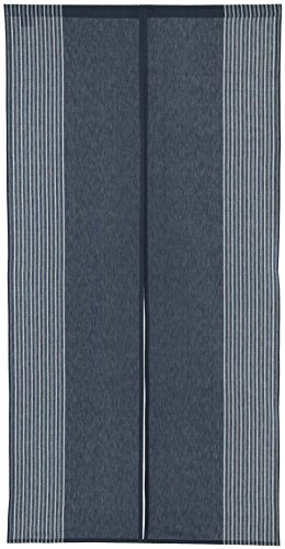 Rayures verticales Bleu Marine Coupon de Tissu japonais Noren Long Type Rideau Tapisserie von NARUMI 鸣海
