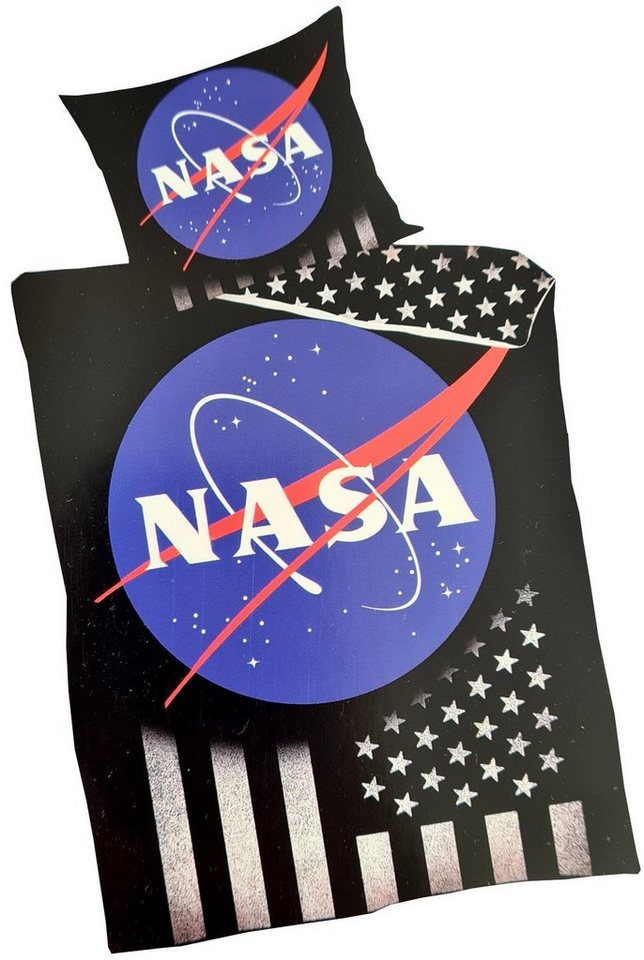 Bettwäsche NASA Kinderbettwäsche 135x200cm Baumwolle, NASA, Baumwolle, 100% Baumwolle von NASA