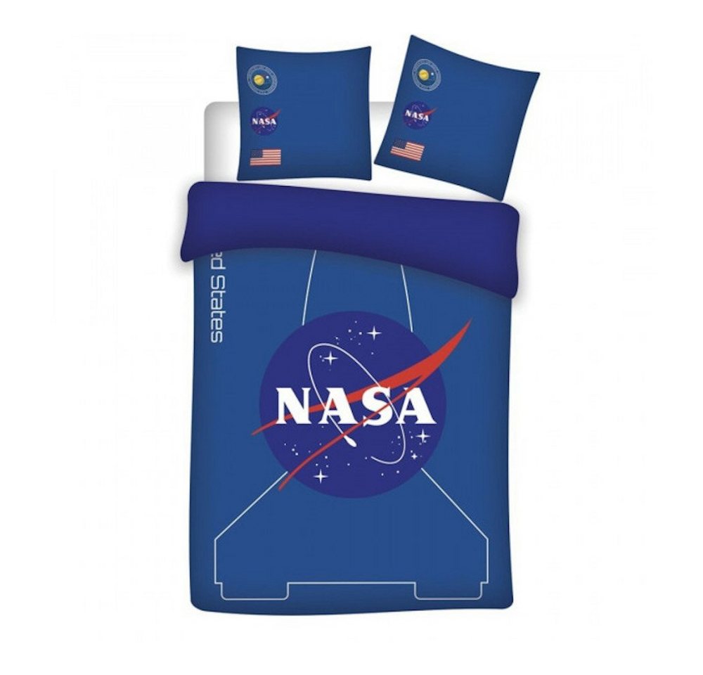 Bettwäsche NASA Logo-Schriftzug Bettwäsche-Set - Raumfahrt für Ihre Träume in, NASA von NASA