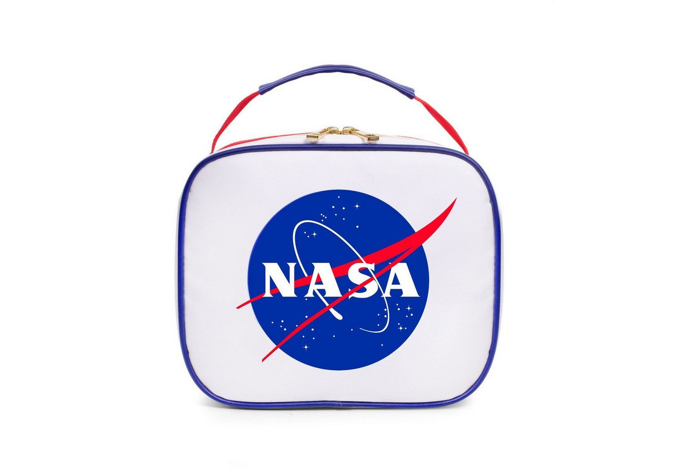 NASA Brottasche NASA Lunchtasche mit Reißverschluss - weiß von NASA