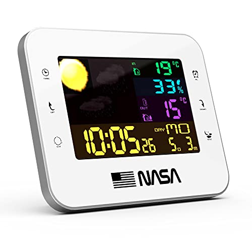 GT PHOTO NASA - WS500 Wetterstation - 1 Außensensor - Lieferung mit USB-Kabel von GT PHOTO