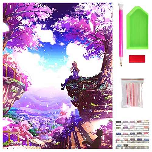 40 * 30cm 5D Diamond Painting Set für Erwachsene und Bastler, DIY Diamant Malerei Set für Anfänger, Geschenke für Freunde, Dekorative Gemälde für Wohnzimmer und Schlafzimmer. von NASHRIO