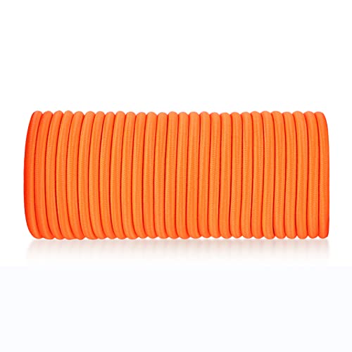 8mm * 10M, orange elastisches Sicherheitsseil Bungee-Gurte Frachtnetze zur Sicherung von Gegenst?nden DIY-Projekt von NASHRIO