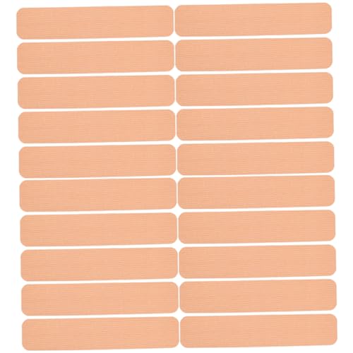 20 Blatt Knie-Tape (5 x 24 cm), wasserdicht, vorgeschnitten, elastisches Sport-Tape für Halt und Stabilität, Schmerzlinderung von NASSMOSSE