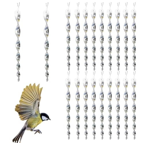 NASSMOSSE 20 Pack 12 rotierende reflektierende Vogelpacker hoher Effizienz im Freien vogelsichere Ornamente im Freien NASSMOSSE 20 Pack 12 rotierende reflektierende Vogelpacker hoher Effizienz im Freien vogelsichere Ornamente im Freien von NASSMOSSE
