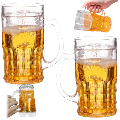 NASSMOSSE Gefälschte Bierbecher 2 PCs Doppelschicht Plastikbierbecher NASSMOSSE Gefälschte Bierbecher 2 PCs Doppelschicht Plastikbierbecher von NASSMOSSE