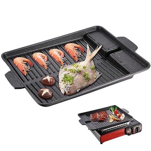 NASSMOSSE Grillplatte 14, 6 x 10, 2 Zoll Nicht-Stick-Aluminium BBQ Rack von NASSMOSSE