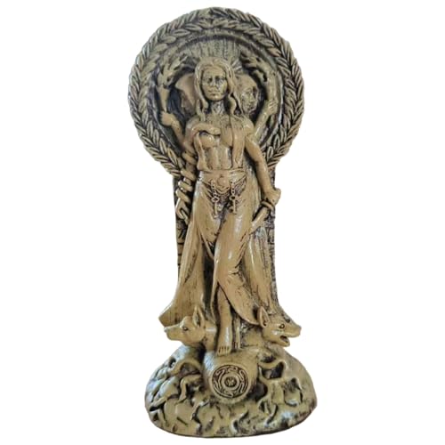 NASSMOSSE Hecate Statue 7x3 Zoll Harz Hekate Göttin Statue Hexerei Altar Craft Creative Desktop Dekorationen NASSMOSSE Hecate Statue 7x3 Zoll Harz Hekate Göttin Statue Hexerei Altar Craft Creative Desktop Dekorationen von NASSMOSSE