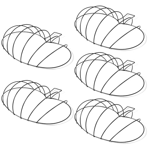 NASSMOSSE Kürbiskranzrahmen 5pcs Metalldraht Halloween Basteldekoration NASSMOSSE Kürbiskranzrahmen 5pcs Metalldraht Halloween Basteldekoration von NASSMOSSE