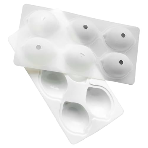 NASSMOSSE Obst Silikonform 6 Gitter Zitrone Einzigartig Brownies Kuchen Desserts von NASSMOSSE