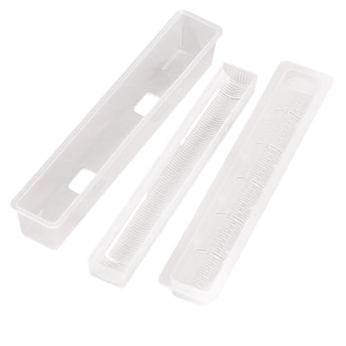 Sushi Roller Kit 7.87x1.38x1.18in Non -Stick Safe Wiederverwendbare PP Tragbare DIY Sushi Maker Kit für Home Kitchen Accessoires Sushi Roller Kit 7.87x1.38x1.18in Non -Stick Safe Wiederverwendbare PP Tragbare DIY Sushi Maker Kit für Home Kitchen Accessoires von NASSMOSSE