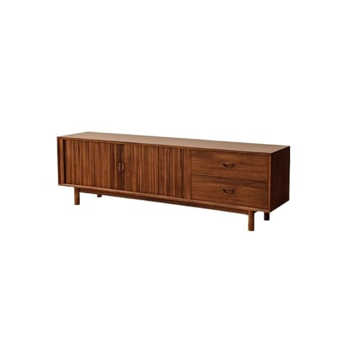 Moderne TV-Ständer, 180 cm, Zentrum für ländliche Unterhaltung in Walnuss, Aufbewahrungsschrank für Wohnzimmer, Retro-Möbel, Hotelgeeignet, TV-Schrankständer für Wohnzimmer Moderne TV-Ständer, 180 cm, Zentrum für ländliche Unterhaltung in Walnuss, Aufbewahrungsschrank für Wohnzimmer, Retro-Möbel, Hotelgeeignet, TV-Schrankständer für Wohnzimmer von NASTYA