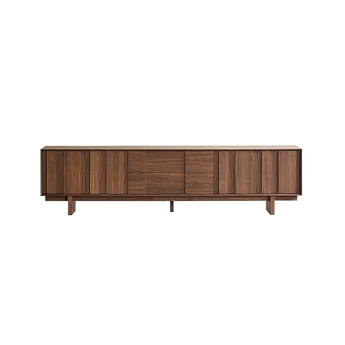Moderne TV-Ständer 180cm Massivholz Stehend Retro Entertainmentzentrum, Landhausstil Wohnzimmer Abstellschrank, Geeignet für Hotels und Geschäfte​ TV-Schrankständer für Wohnzimmer(180x40x57cm) von NASTYA