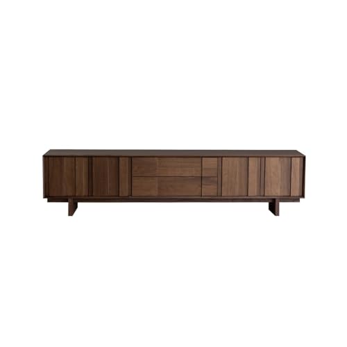 Moderne TV-Ständer 200cm Ländliches Haus-TVmöbel, Nussbaum Retro Hochbeinen Abstellraum, Entertainmentcenter für Hotels TV-Schrankständer für Wohnzimmer Moderne TV-Ständer 200cm Ländliches Haus-TVmöbel, Nussbaum Retro Hochbeinen Abstellraum, Entertainmentcenter für Hotels TV-Schrankständer für Wohnzimmer von NASTYA