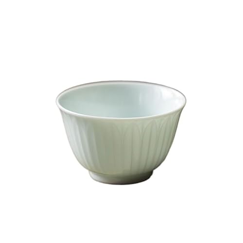 Teetassen Keramik Lotus Blütenblatt Muster Breite Mund Host Tasse Kung Fu Tee Set Hause Persönliche Tasse Chinesischen Stil Trinken Tee Tasse Einzigen Tasse Kaffeetasse von NASTYA
