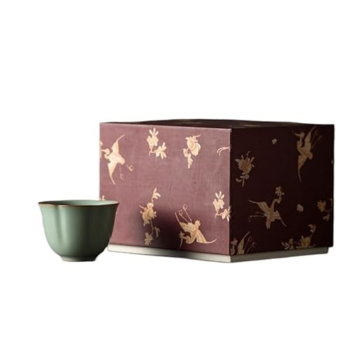 Teetassen Teetasse Emaille Grün Mastertasse Einzeltasse Keramik Teetasse Handgemachte Teetasse Teetasse Kung Fu Teeset Kaffeetasse von NASTYA