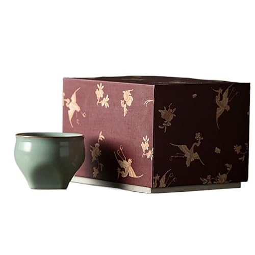 Teetassen Teetasse Master Cup Keramik-Teetasse Kung Fu handgemachte Retro Teetasse Pu'er Tragbare Reise-Teetasse Einzeltasse Kaffeetasse von NASTYA