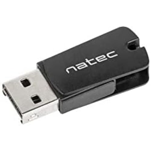 NATEC Card Reader Wespe Micro SD USB 2.0 OTG 2E1 Black von NATEC