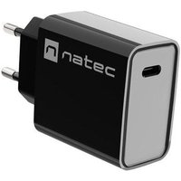 Natec - usb-ladegerät ribera usb-c 20W pd schwarz von NATEC