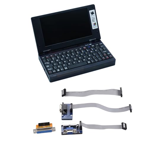 NATEFEMIN CPU-Laptop-Computer DOS für Windows Version 3.11 & MS-dos6.22, 2 GB CF XT-IDE-Festplatte mit seriellem und parallelem Anschluss von NATEFEMIN