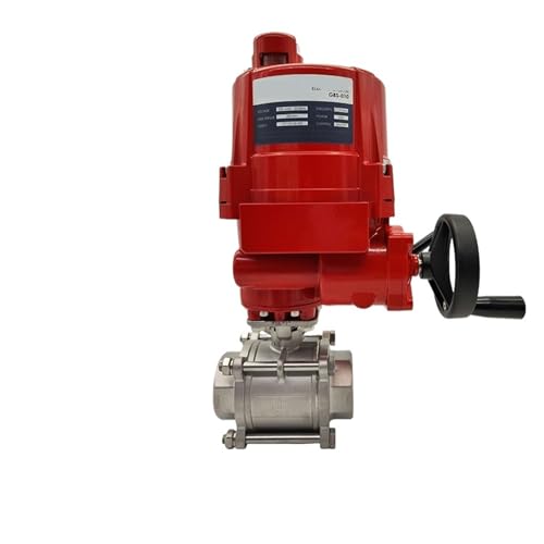 Elektrische Kugelhähne Electric stainless steel 304 three-piece high platform female threaded ball valve three-section wire-button adjustment valve von NATEPLALFC