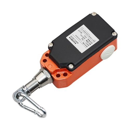 Kabelzugschalter DZS71-1O/1S Safety Pull Cord Switch Pull Emergency Stop Conveyor Belt Assembly Line Travel Limit Kabelzugschalter DZS71-1O/1S Safety Pull Cord Switch Pull Emergency Stop Conveyor Belt Assembly Line Travel Limit von NATEPLALFC