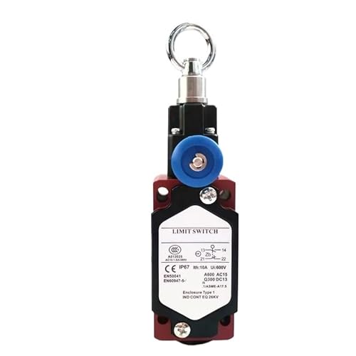 Kabelzugschalter Rope switch SN2170 / SN4170 / SN6170-SL-C-R safety emergency stop switch pull stroke switch(SN6170-SL2-C-R) von NATEPLALFC
