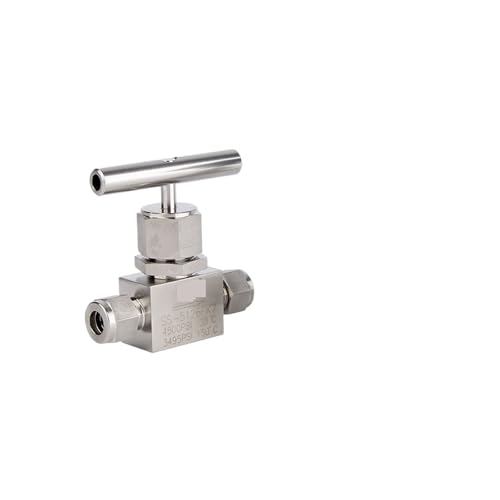 NATEPLALFC 316 Needle Valve Stop Valve Card Set Needle Valve Regulating Valve Card Set Fitting Valve(1/4) von NATEPLALFC