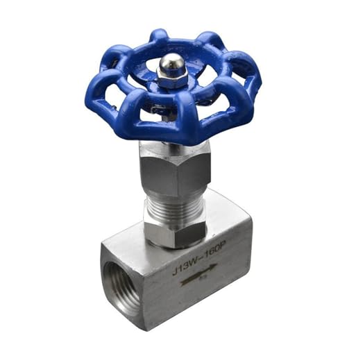 NATEPLALFC Absperrventil 304/316 Globe Valve Needle Valve Hard Seal Valve J13W-160P Stainless Steel Needle Valve(316dn103points) von NATEPLALFC