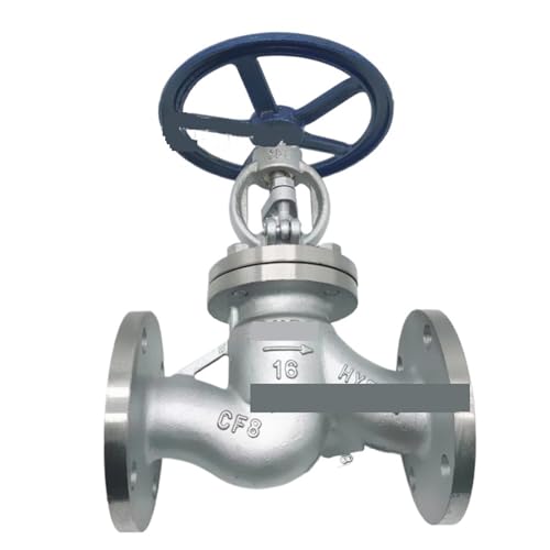 NATEPLALFC Absperrventil 304 Stainless Steel Stop Valve J41W-16P Flange Stop Valve 316 Stainless Steel Stop Valve(J41W-16PDN150) von NATEPLALFC