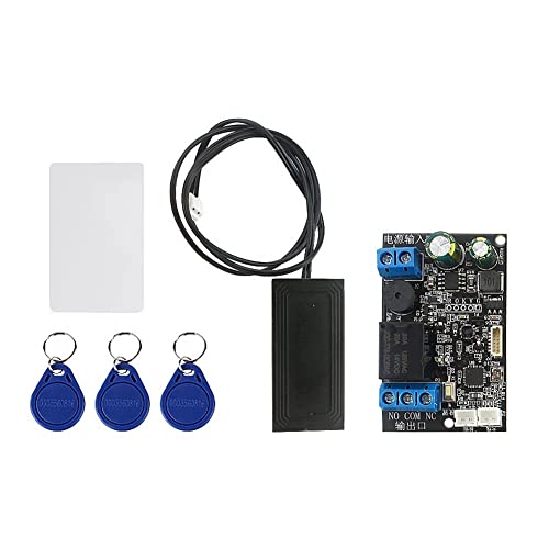 NATHA Handy NFC-Steuerplatine Fingerabdruck-IC-Karte DIY-Relaismodul 13,56 MHz Zugangskontrollkarten-Controller, IC + NFC von NATHA