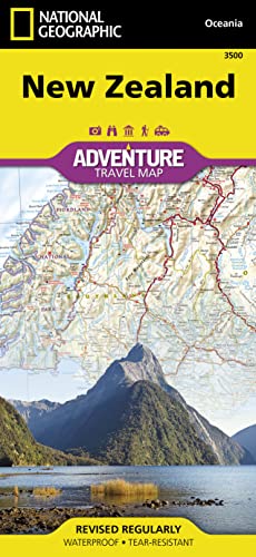 Neuseeland: NATIONAL GEOGRAPHIC Adventure Maps: Waterproof. Tear-resistent von National Geographic