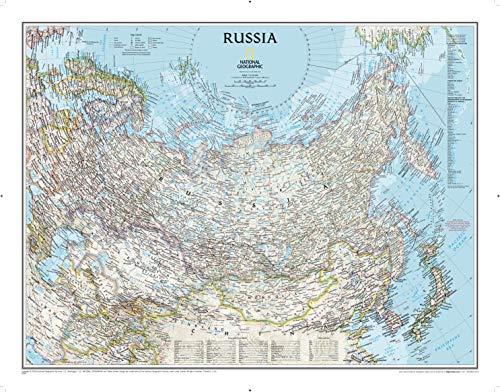 Russia Classic, Tubed: Wall Maps Countries & Regions: Political Map (National Geographic Reference Map) von National Geographic