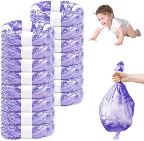 15 Stück Windeleimer Nachfüllkassetten, NATNAV 4.5M Nachfüllfolie Windeleimer Kompatibel mit Angelcare, Tommee Tippee, Spross, Litter Locker von NATNAV