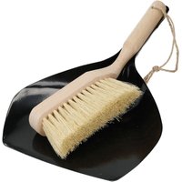 Natural Elements - KitchenCraft Ecological Brush and Dustpan of Wood of Beech and 100% Recyclable Plastic 33 x 21.5cm von NATURAL ELEMENTS