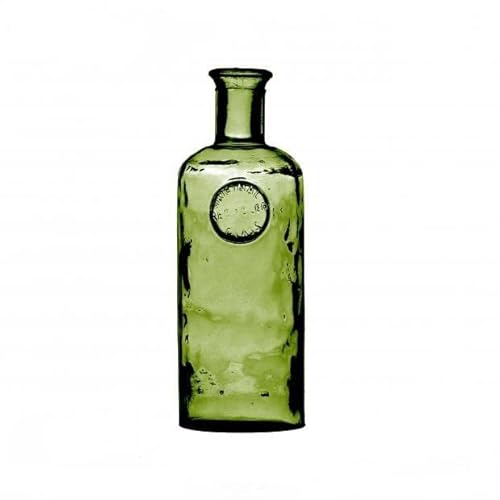 NATURAL LIVING FLASCHENVASE Adele 1,7L SMARAGD AUS RECYCELTEM Glas D13 X H27 von NATURAL LIVING