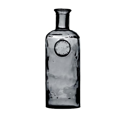 NATURAL LIVING FLASCHENVASE Adele 2,3L Quarz AUS RECYCELTEM Glas D13 X H35CM von Urban Living