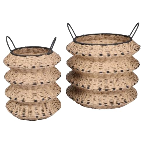 NATURAL LIVING " SET VON 2 KÖRBEN LILY" AUS PAPIERGEFLECHT PM:H47CM UND GM:H50CM NATURAL LIVING " SET VON 2 KÖRBEN LILY" AUS PAPIERGEFLECHT PM:H47CM UND GM:H50CM von Urban Living