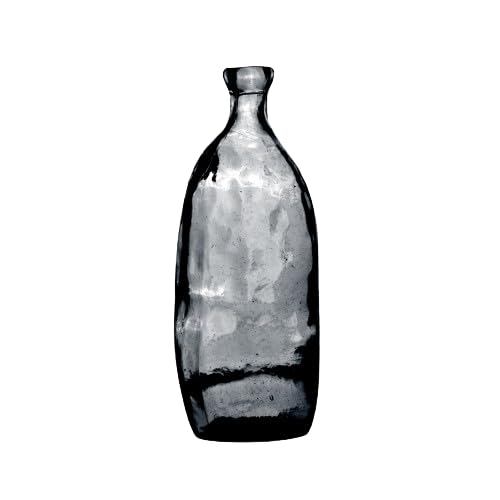 NATURAL LIVING Serena Vase, 7 l, Saphirglas, recyceltes Glas, 18,5 x 42 cm von NATURAL LIVING