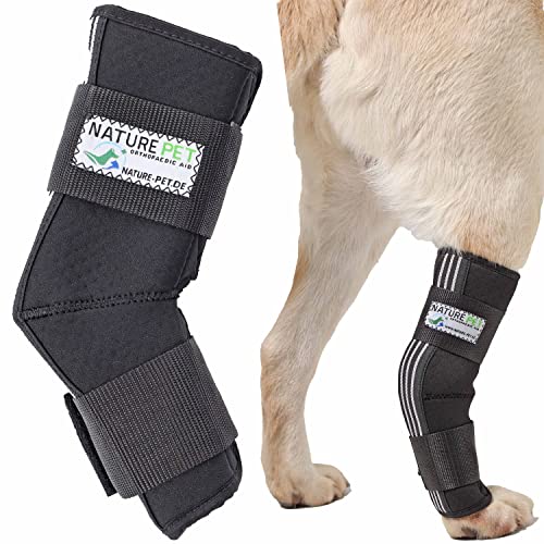 Nature Pet Tarsal- / Sprunggelenk Schutz Bandage 135° Winkel für Hunde (M 6) von Nature Pet