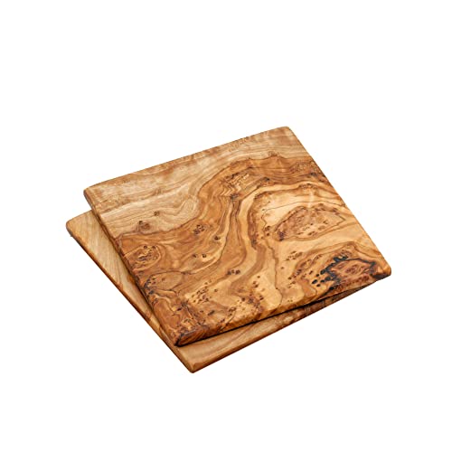 NATUREHOME 2er Set Untersetzer Olivenholz 9 cm NATUREHOME 2er Set Untersetzer Olivenholz 9 cm von NATUREHOME